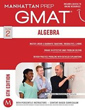 Gmat algebra strategy for sale  Boston