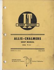 Allis Chalmers D21 Farm Tractor I&T Shop Service Manual   for sale  USA