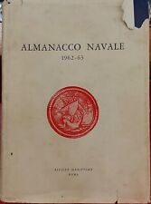 Almanacco navale 1962 usato  Trieste
