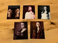 Orphan Black Season 1 Complete Set of 5 Promo Cards P1, P2, P3, P4, P5 for sale  Shipping to South Africa