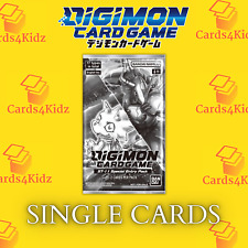 Digimon Card Game ST-11 Special Entry Pack ST11 BT10 Box Topper English Singles usato  Italia