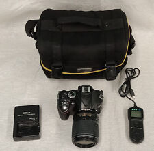 Cámara digital Nikon D-5200 con lente AF-S Nikkor 18-55 mm/temporizador remoto/bolsa segunda mano  Embacar hacia Argentina