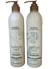 Xampu purificador e condicionador leve AVEDA Rosemary Mint - 12 oz. garrafas comprar usado  Enviando para Brazil