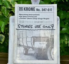 Krone turbo shortchop for sale  HAYWARDS HEATH