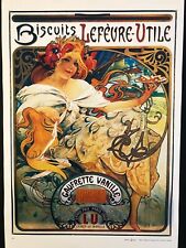 Affiche biscuits lefebvre d'occasion  Paris XII