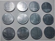 REPÚBLICA DEMOCRÁTICA ALEMANA (DDR - RDA). 12 monedas diferentes de 1 pfening segunda mano  Aríns (San Martiño)