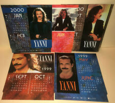 Yanni Love Songs CD com conjunto de folha de cartão calendário compilação de sucessos da nova era  comprar usado  Enviando para Brazil