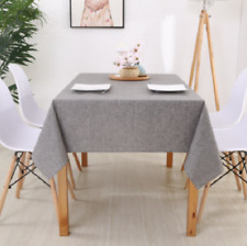 Tischdecke grau baumwolle gebraucht kaufen  Hannover
