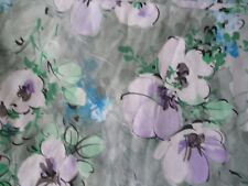 Floral print fabric for sale  BASINGSTOKE