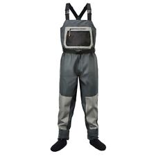 Breathable Fly Fishing Chest Waders with Foot boots for sale  Shipping to South Africa