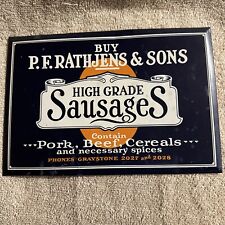 Rathjens sons sausage for sale  Cherryville
