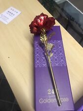 24k golden rose for sale  LEEDS