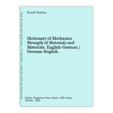 Dictionary mechanics strength gebraucht kaufen  Berlin