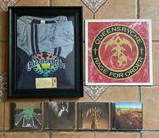 Camiseta Queensryche assinada de 2008 Show, lote de 4 CDs e raiva por pedido Lp comprar usado  Enviando para Brazil