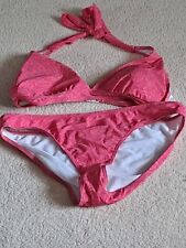 Pink halterneck bikini for sale  WARWICK