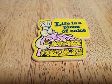Usado, 1991 De colección Pillsbury Doughboy Life Is A Piece Of Cake imán nevera segunda mano  Embacar hacia Argentina