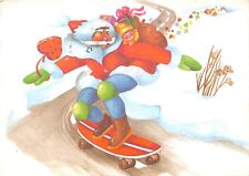 Weihnachtsmann skateboard froh gebraucht kaufen  Klingenthal/Sa.