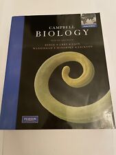 Campbell biology 9th for sale  KNOTTINGLEY