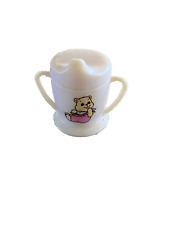 Vintage Tommee Tippee Trainer Sippy Cup Mini Boneca Garrafa Urso 1950 Brinquedo Raro comprar usado  Enviando para Brazil