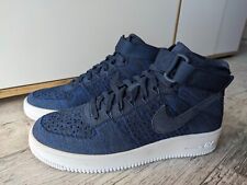 Używany, Rozmiar 9.5 - Nike Air Force 1 Ultra Flyknit Mid College Granatowe na sprzedaż  Wysyłka do Poland