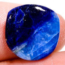 04.50 Cts. Natural Terrific Neon Blue Afghanite Fancy 13X12X2 MM Cab. Gemstone for sale  Shipping to South Africa