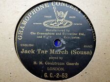 HM COLDSTREAM GUARDS - Jack Tar March (Sousa) 78 rpm disc (GRAMOPHONE CONCERT) comprar usado  Enviando para Brazil