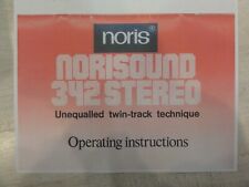 Noris norisound 342 for sale  LONDON