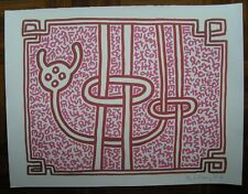 Keith haring litografia usato  Firenze