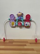 Assento pula-pula Fisher Price bebê barra de brinquedo peça de reposição rosa macaco elipse, usado comprar usado  Enviando para Brazil
