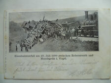Eisenbahnunfall 1899 rebersreu gebraucht kaufen  Feldleuba