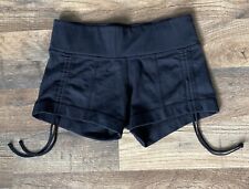 Shorts Lululemon Cinch and Stretch Preto Alto Roupa Ativa Hot N Sweaty Tamanho 2 comprar usado  Enviando para Brazil