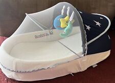 Berço portátil mochila de viagem berço cama dobrável recém-nascido com rede comprar usado  Enviando para Brazil
