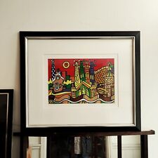 Barcelona wall print for sale  BOLTON