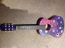Small Acoustic Guitar hand painted for sale  Shipping to South Africa