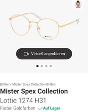 Brillengestell damen gold gebraucht kaufen  Mittenaar