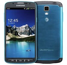 Samsung Galaxy S4 Active - 16GB - BLUE AT&T Unlocked Smartphone Grade A, used for sale  Shipping to South Africa