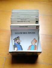 Fiches tintin boite d'occasion  Argenteuil