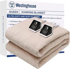 Westinghouse Heated Blanket King Size, Electric Heating Blanket w/10 Heating Lvl for sale  Shipping to South Africa