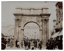 Usado, Austria, Pula, Triumphal Arch of the Sergi Tirage vintage print légendé Tirage comprar usado  Enviando para Brazil