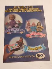 Inserto pubblicità 1988 usato  Italia