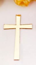 Gold acrylic cross for sale  LIVERPOOL