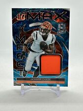 2023 Panini Spectra Jamarr Chase Blue Neon Max Impact Patch /60 Bengals, used for sale  Shipping to South Africa