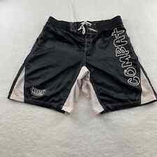combat sports international Short trunks  black L boxing, MMA, used for sale  Shipping to South Africa