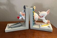 Pinky and the Brain Animaniacs Time Machine Bookends Vintage Warner Bros 1996 comprar usado  Enviando para Brazil