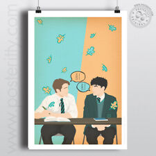 HEARTSTOPPER - Nick & Charlie Escritorio Cita Minimalista Póster de TV Arte de Póster, usado segunda mano  Embacar hacia Argentina