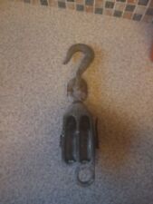 Large double pulley for sale  CHESTER