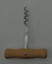 Gebruikt, kurkentrekker houten greep L10,3xB8cm corkscrew with wooden handle tire-bouchon tweedehands  Brunssum - Emma