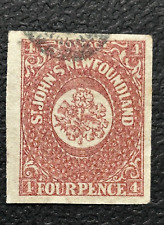 Newfoundland stamp 1861 d'occasion  Le Havre-