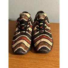 Sapato de cadarço unissex colorido listrado arco-íris Yes We Vibe tamanho 7 masculino EUA, 8,5 W comprar usado  Enviando para Brazil