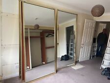 Built wardrobe mirrored for sale  LONDON